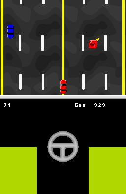 DS homebrew game - HighWay Run