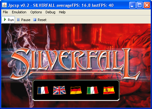 PSP homebrew - JPCSP v0.4 revision 1363