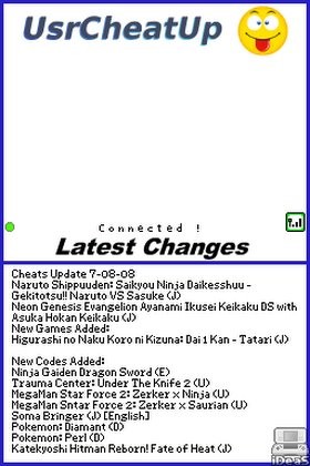 DS homebrew - UsrCheatUp v2.9