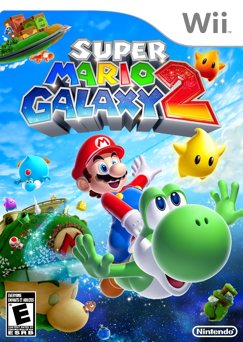 Super Mario Galaxy 2 official boxart
