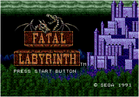 Sega Genesis' Fatal Labyrinth coming to PS3, Xbox 360