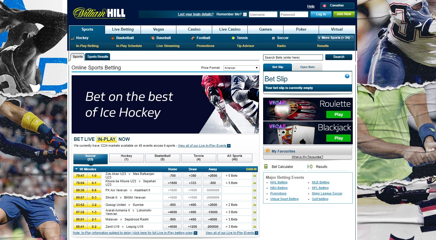 William Hill Sports Betting Review Nigeria November 2024 Screenshot