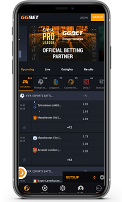 GGBet Sportsbook Review 2025 – Online Esports Betting Screenshot