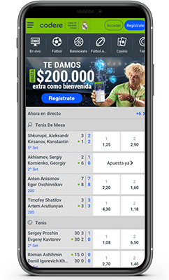 Codere Apuestas Deportivas Online Screenshot