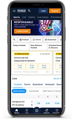 Rivalo México, guía con las apuestas deportivas Screenshot
