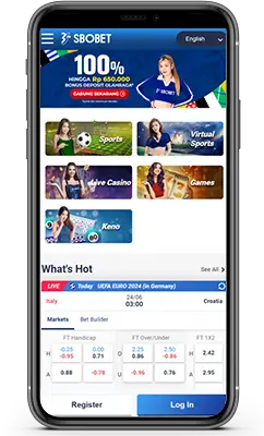 Sbobet Sportsbook Review 2025 Screenshot